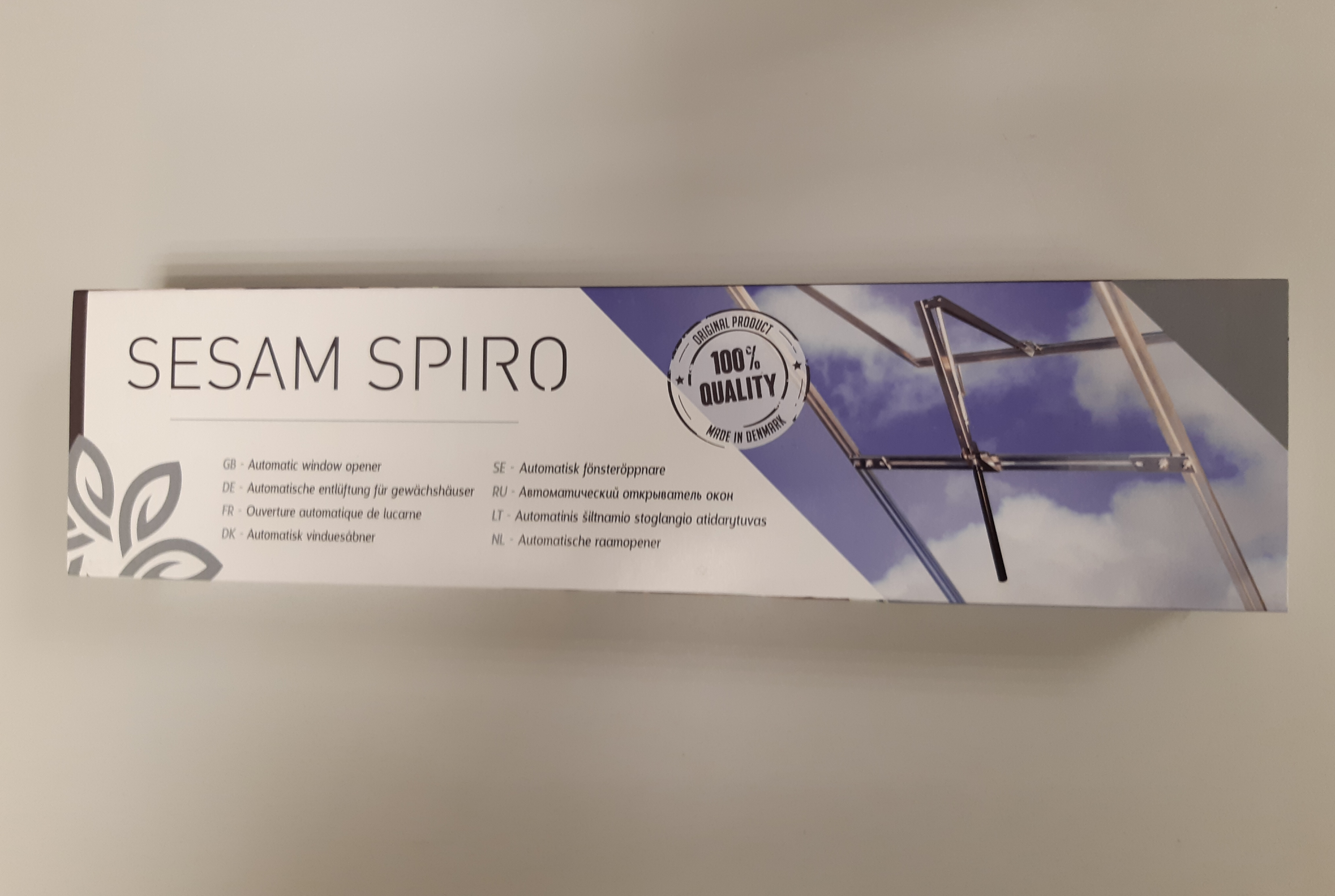 Автомат проветривания теплиц SESAM SPIRO 